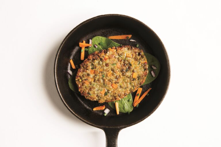 steak de lentilles