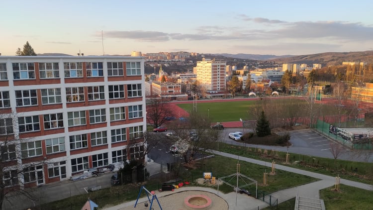 vue du campus et de la ville