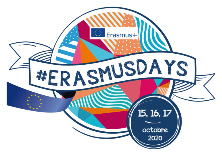 erasmusdays logo 2020 fr bleu